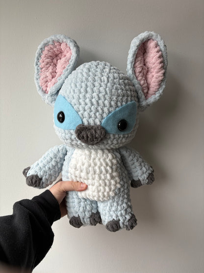 The  Crazy Blue Alien