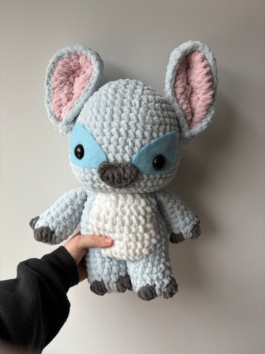 The  Crazy Blue Alien